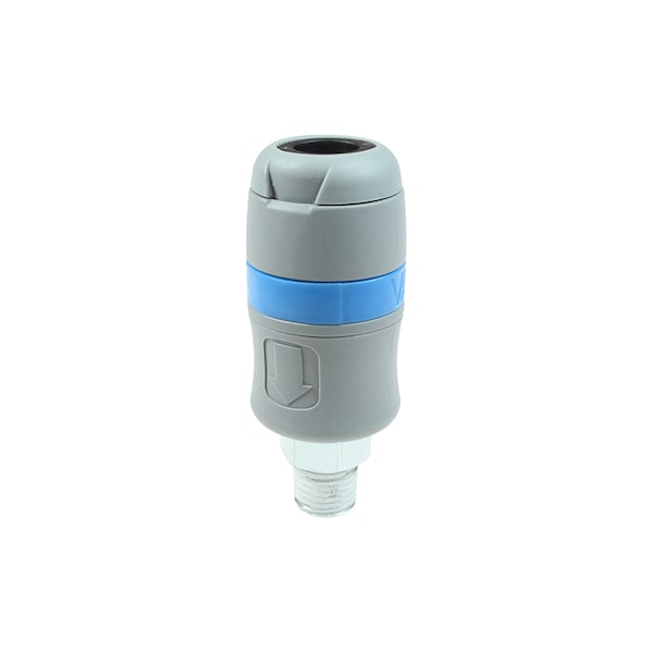 1/4" Industrial Composite Coupler 1/4" MPT
